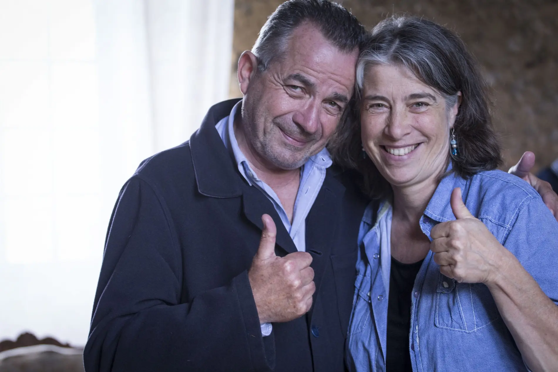 Christine Jeandroz avec élève